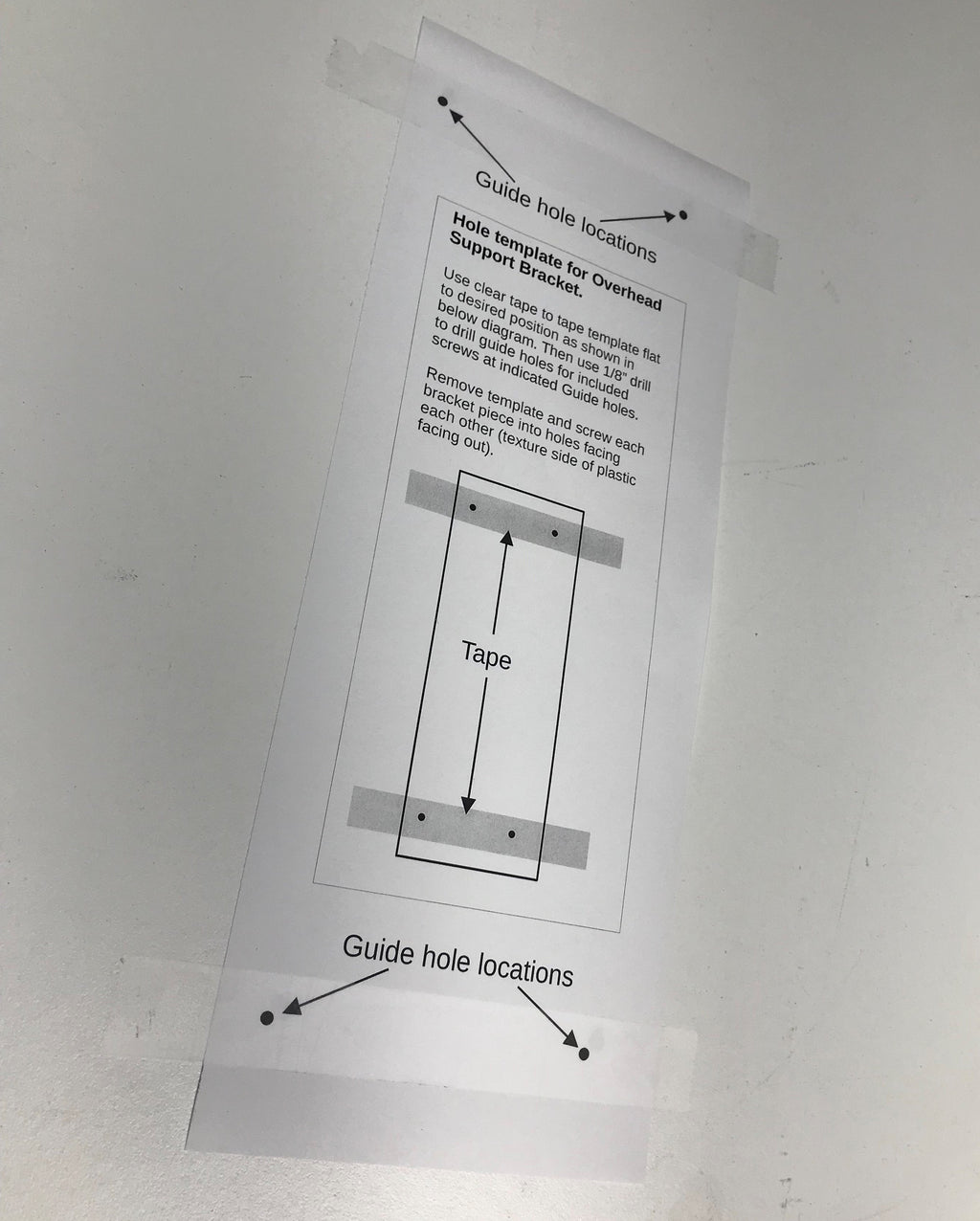 Purrified Air Overhead Mounting Bracket