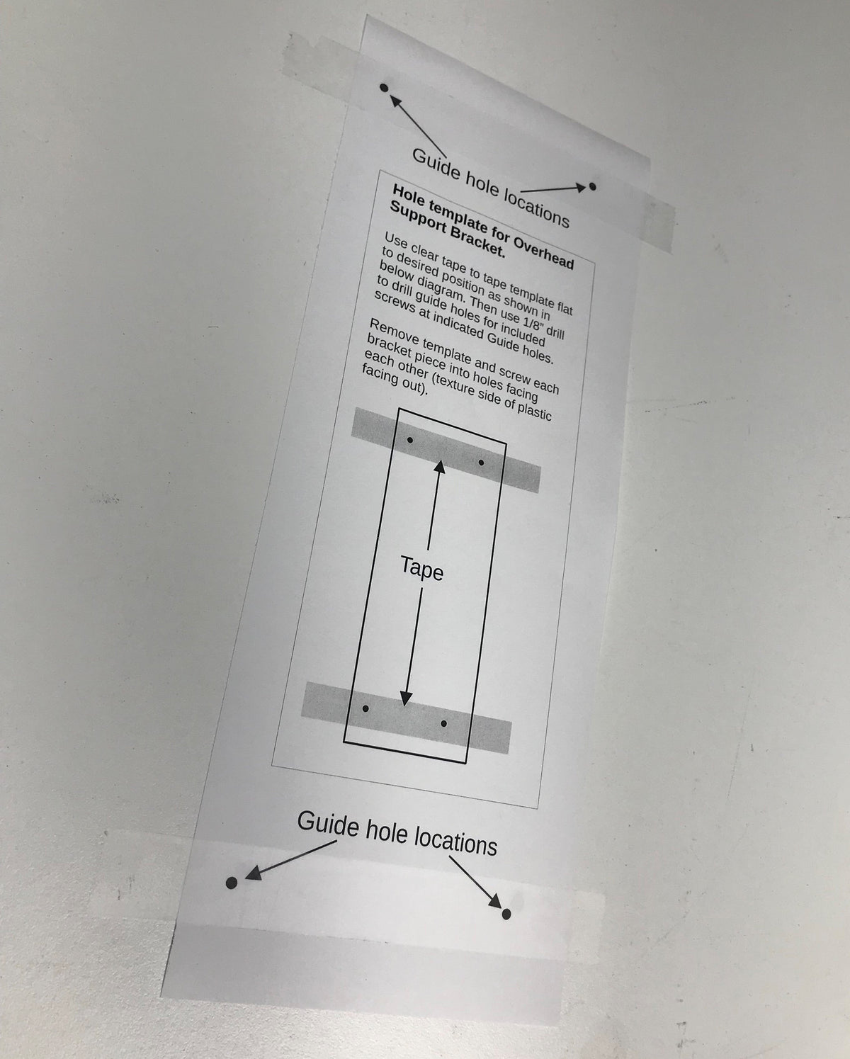 Purrified Air Overhead Mounting Bracket