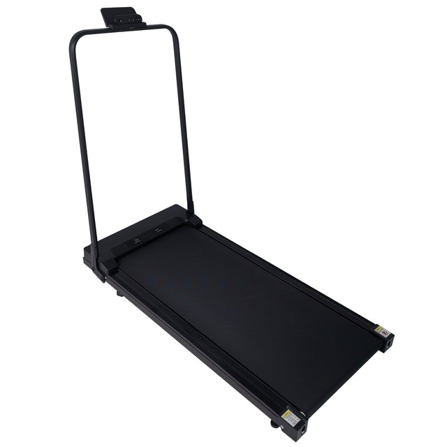 Foldable Walking Pad with Handlebar & Adjustable Incline