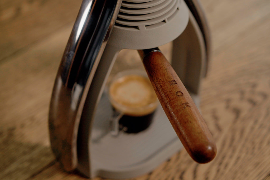 ROK Presso Smartshot Manual Espresso Maker — Warm Grey