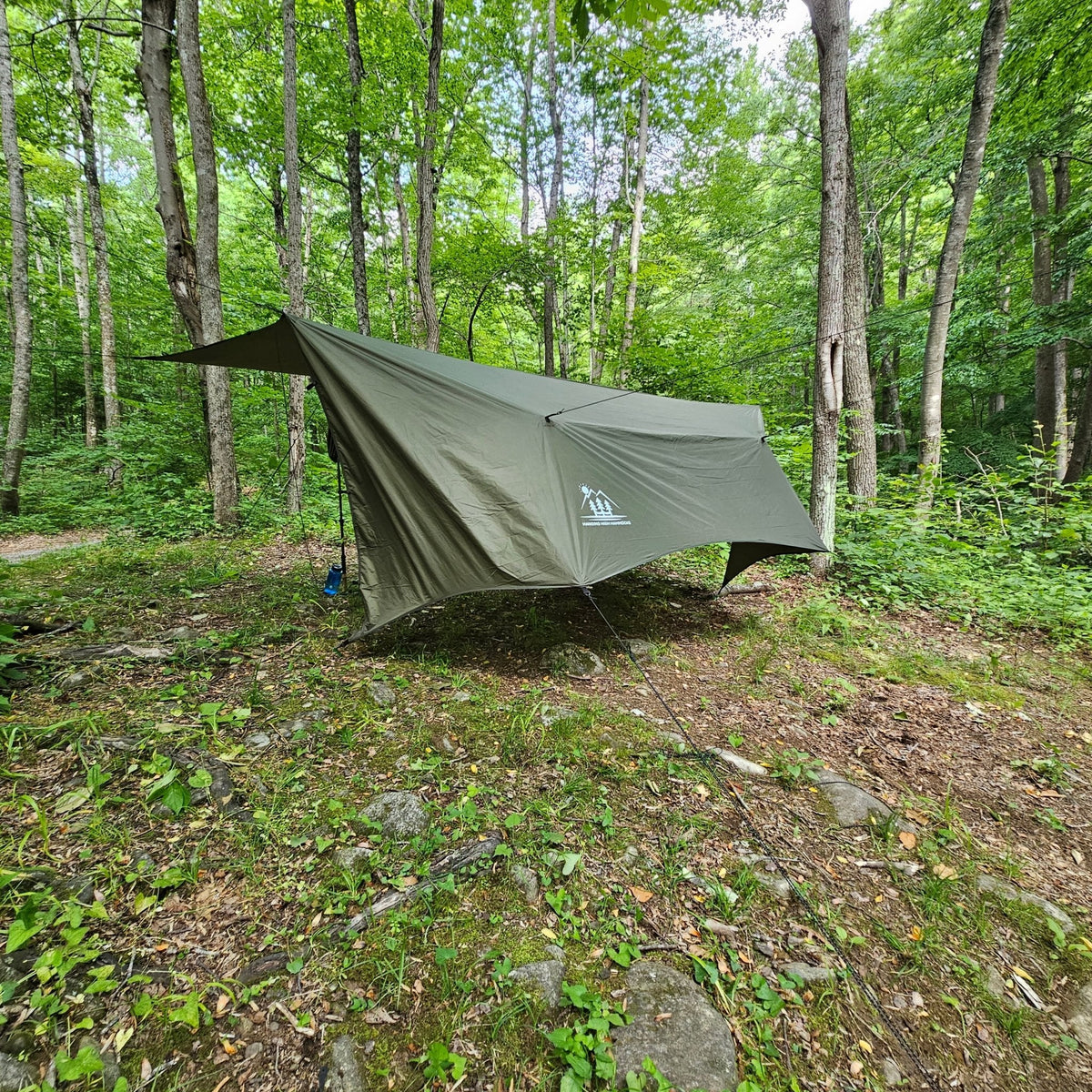 Hideaway 12-Foot Hammock Tarp with Storm Doors