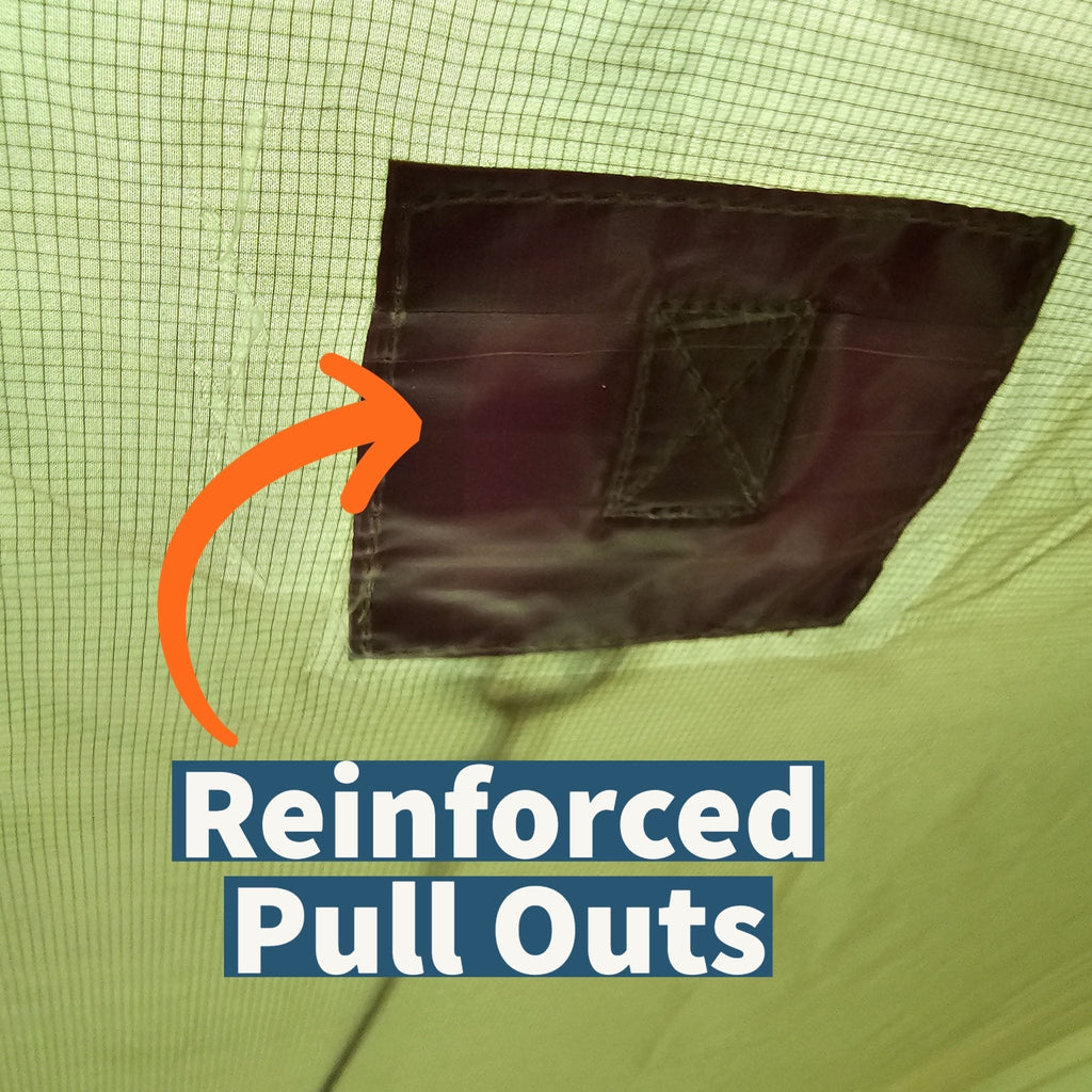 Hideaway 12-Foot Hammock Tarp with Storm Doors