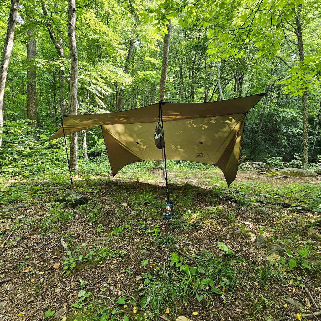 Hideaway 12-Foot Hammock Tarp with Storm Doors