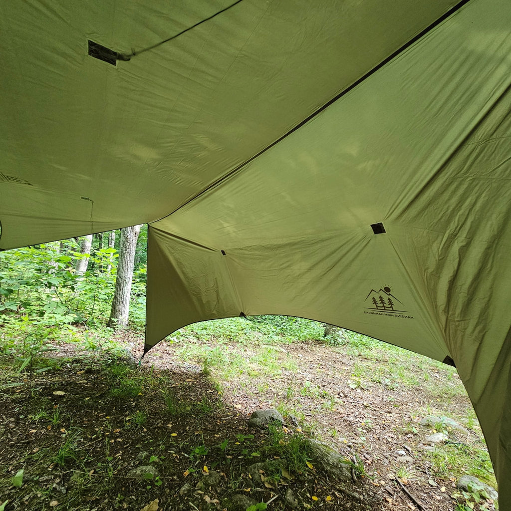 Hideaway 12-Foot Hammock Tarp with Storm Doors