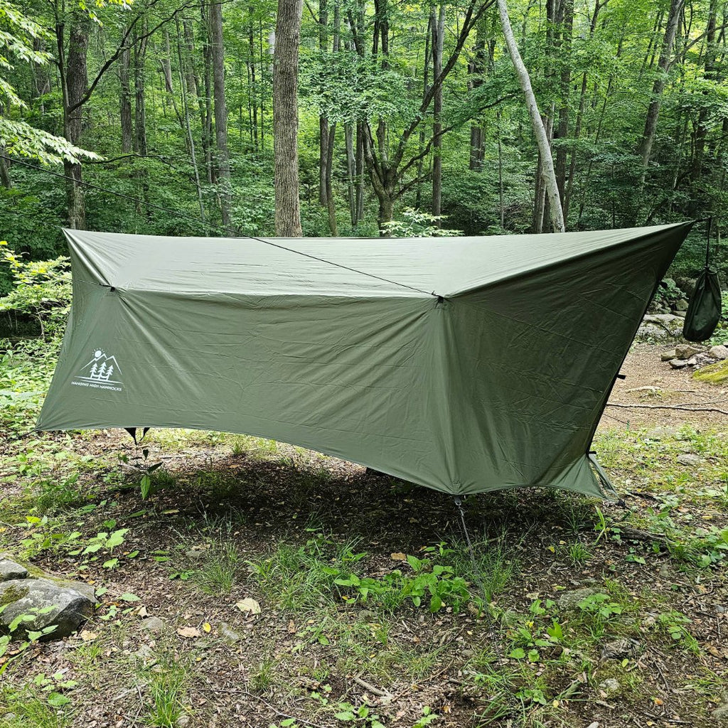 Hideaway 12-Foot Hammock Tarp with Storm Doors