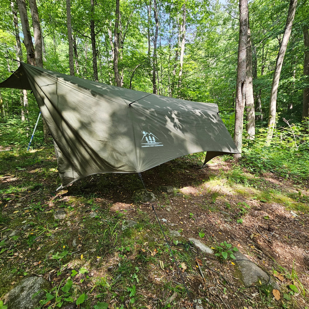 Hideaway 12-Foot Hammock Tarp with Storm Doors