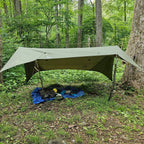 Hideaway 12-Foot Hammock Tarp with Storm Doors