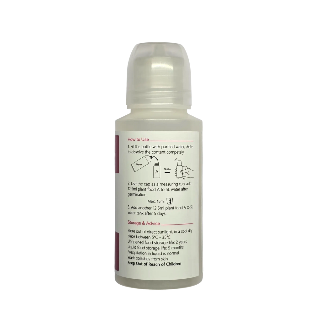 Aquager A+B Hydroponic Nutrient Refill — 4 Bottles