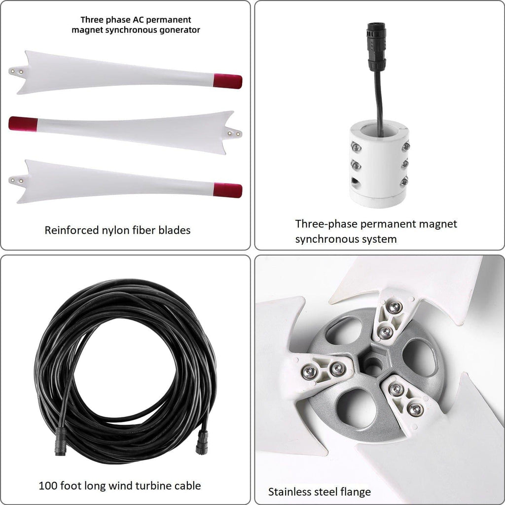 Nature’s Generator Powerhouse Gen 2 Solar & Wind Bundle