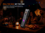 Fenix E08R UE Rechargeable Spotlight & Floodlight with Green Laser