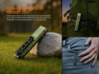 Fenix E08R UE Rechargeable Spotlight & Floodlight with Green Laser
