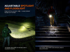 Fenix E08R UE Rechargeable Spotlight & Floodlight with Green Laser