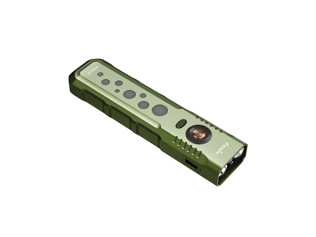 Fenix E08R UE Rechargeable Spotlight & Floodlight with Green Laser