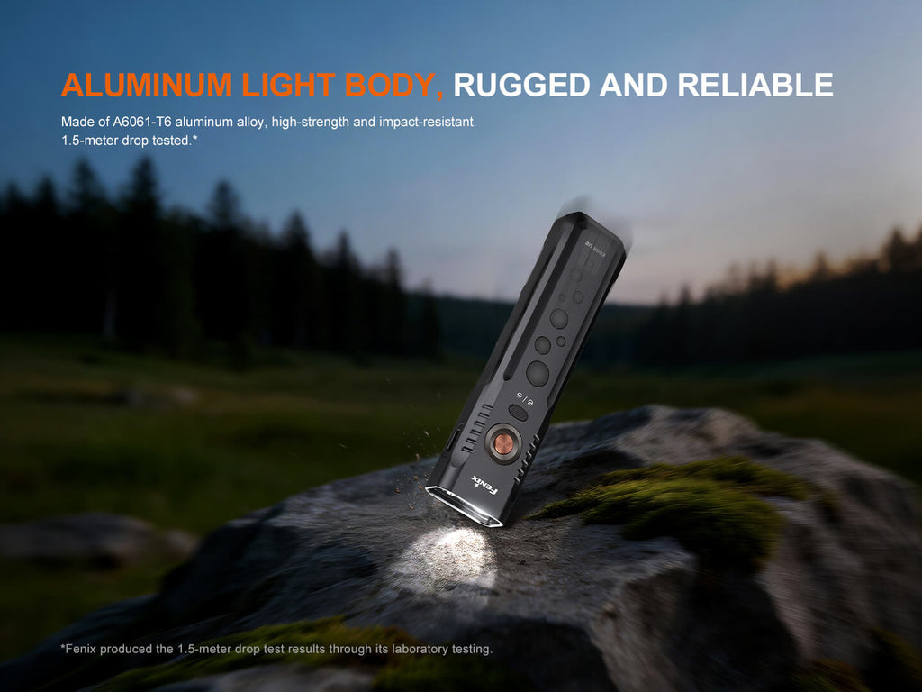 Fenix E08R UE Rechargeable Spotlight & Floodlight with Green Laser