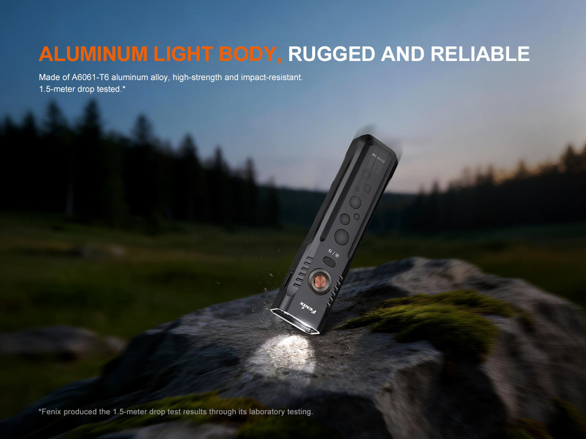 Fenix E08R UE Rechargeable Spotlight & Floodlight with Green Laser
