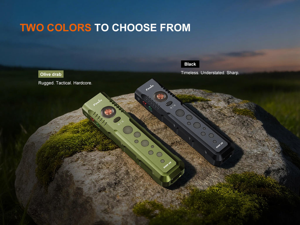 Fenix E08R UE Rechargeable Spotlight & Floodlight with Green Laser