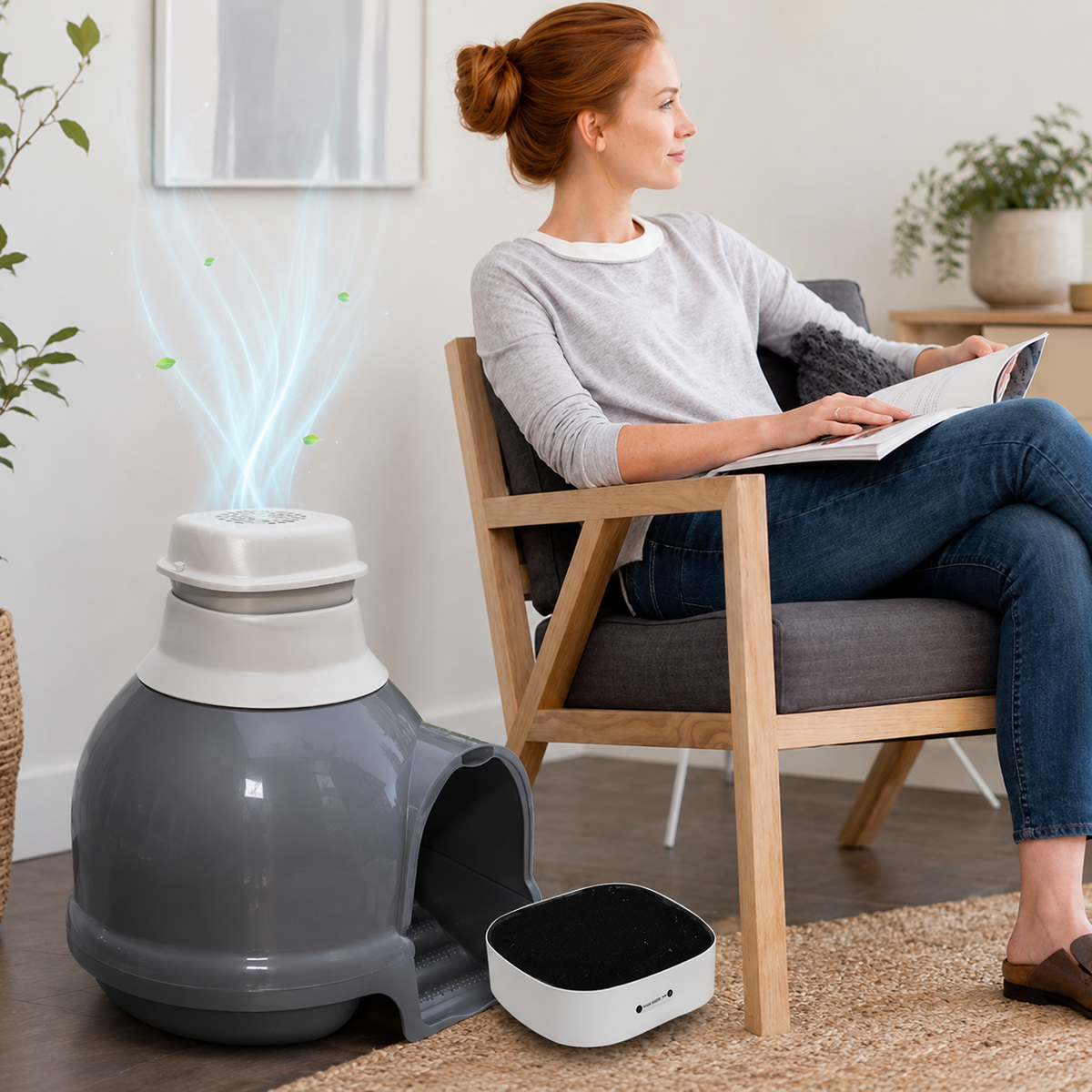 Purrified Air Litter Box Air Purifier