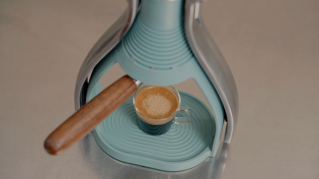 ROK Presso Smartshot Manual Espresso Maker — Soft Teal
