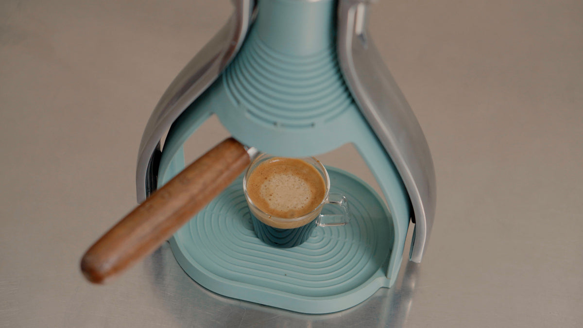ROK Presso Smartshot Manual Espresso Maker — Soft Teal