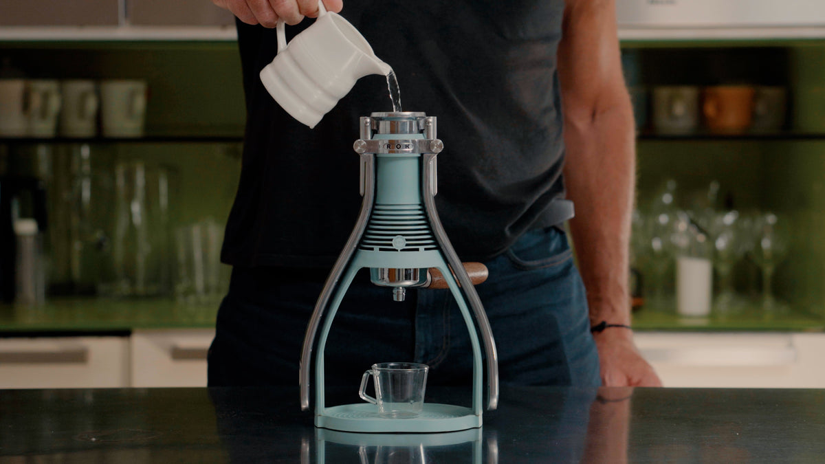 ROK Presso Smartshot Manual Espresso Maker — Soft Teal