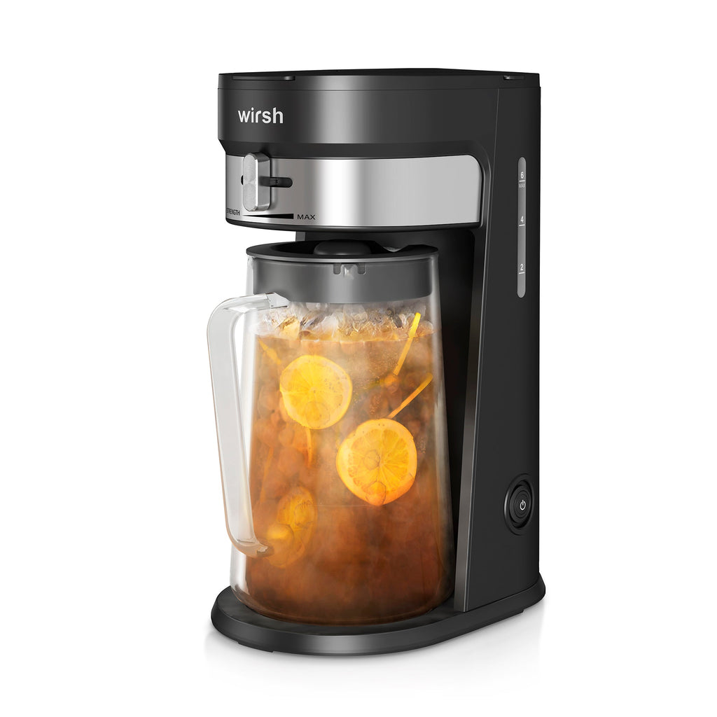 Wirsh Iced Coffee & Tea Maker with Glass Pitcher